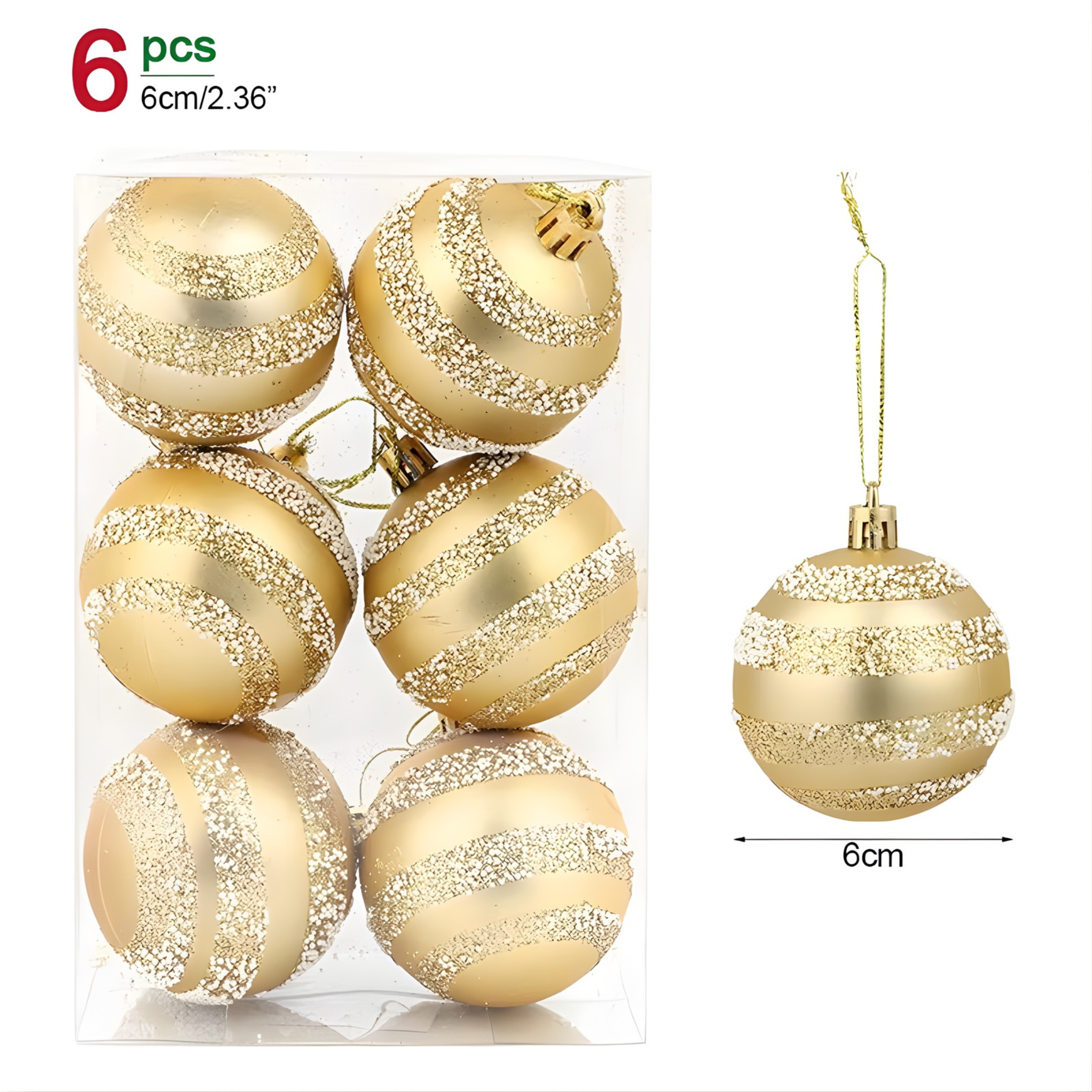 Esferas Navideñas Decorativas Premium