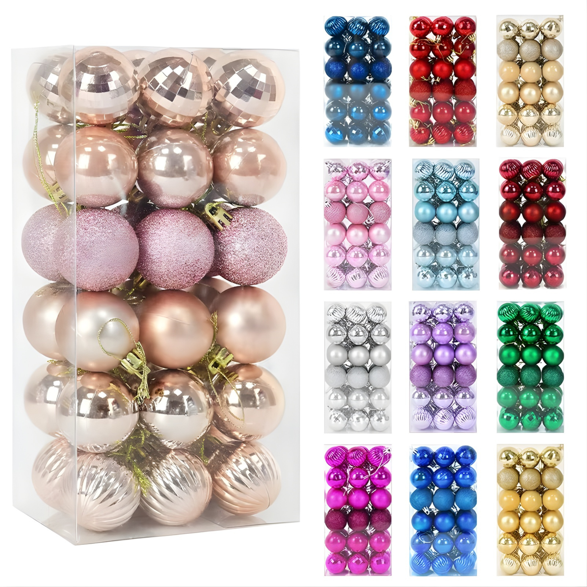 Esferas Navideñas Decorativas Premium