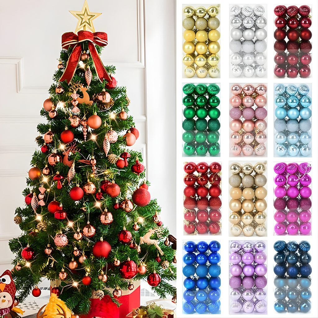 Esferas Navideñas Decorativas Premium