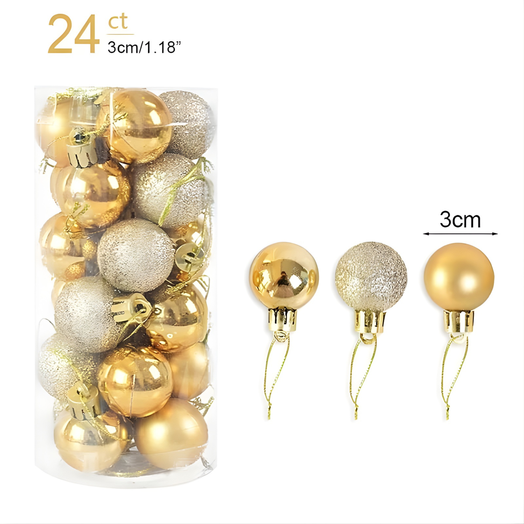 Esferas Navideñas Decorativas Premium