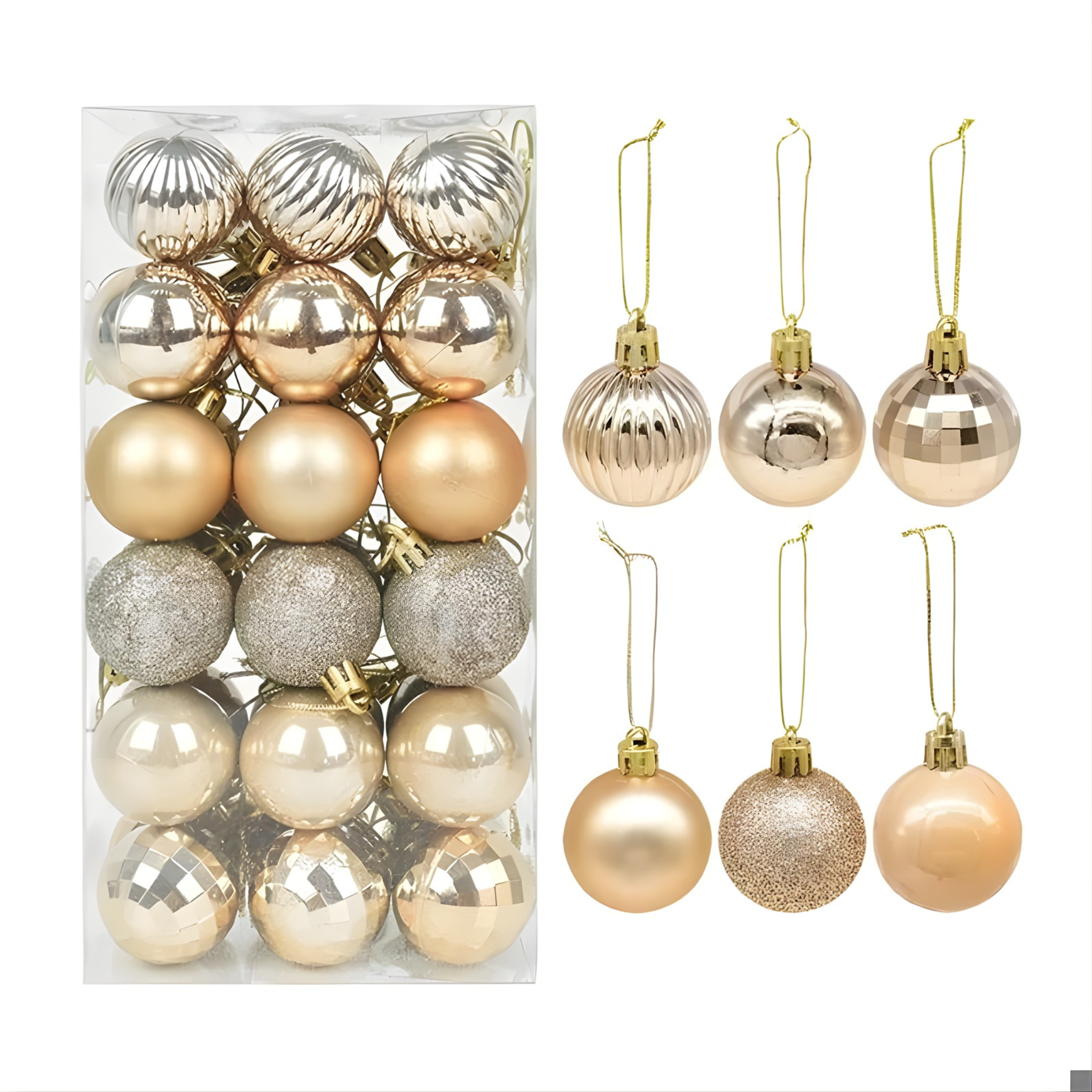 Esferas Navideñas Decorativas Premium