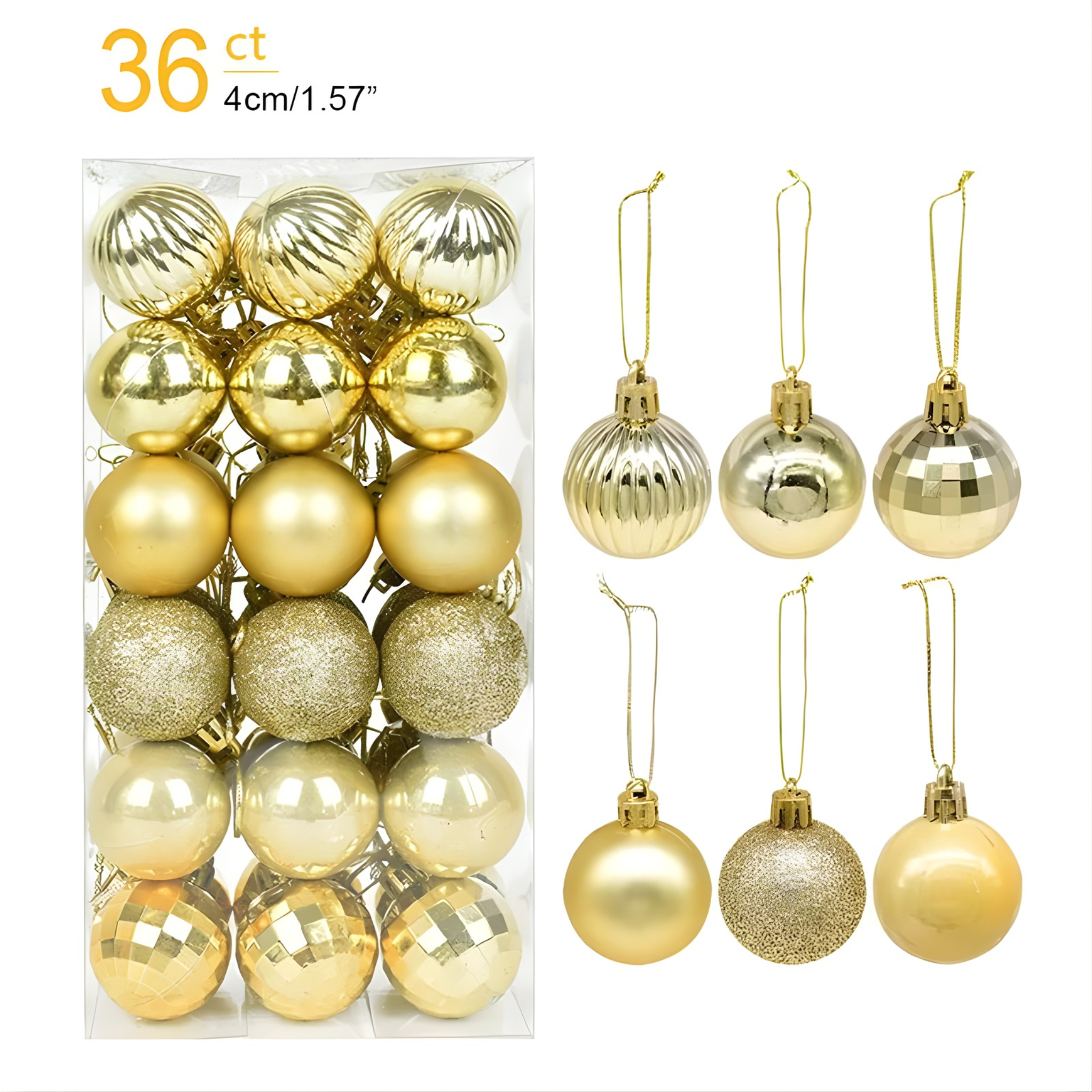 Esferas Navideñas Decorativas Premium